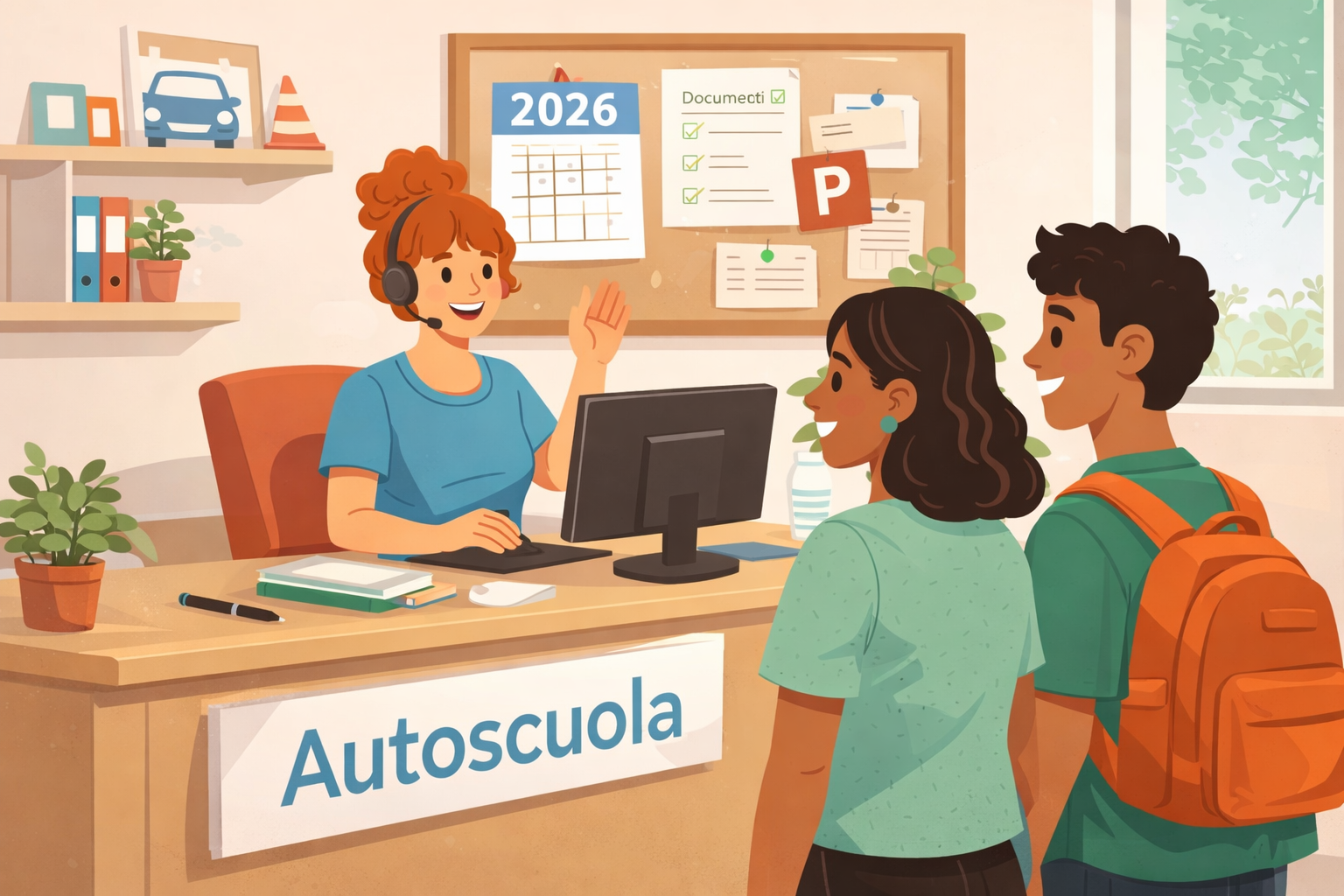Ingresso e Front Office - Accoglienza studenti